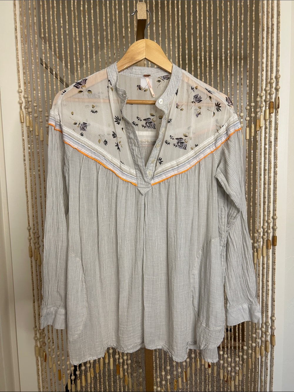 Free People Hearts and Colors Top Size XS